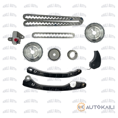 کیت زنجیره تایمینگ برای NISSAN HR15DE/HR16DE/HR18DE 1.5L/1.6L/1.8L MARCH/MICRA/NOTE/QASHQAI/TIIDA 05- 13028-ED000 152L