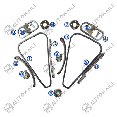 کیت زنجیره تایمینگ برای فورد تاندربرد V8 3.9L 3949cc 02-06