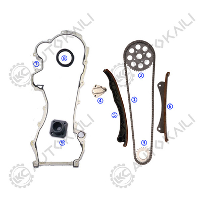 کیت زنجیره تایمینگ برای OPEL/VAUXHALL AGILA Z 13 DT / Z 13 DTJ 1248CC 03.8- ASTRA H / Mk V Z 13 DTH 1248CC 04.1-09.5 ASTRAVAN Mk V (H) 1.3 CDTi Z 13 DTH 05.8- COMBO Mk II (C) (F25) 1.3 CDTI 16V Z 13 DTJ