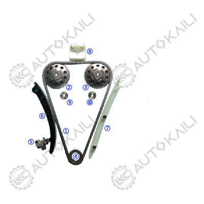 کیت زنجیره تایمینگ برای اوپل / ووکسال AGILA Z 10 XE 973CC ((00.9-05.8) Z 10 XEP 998CC ((00.2-06.11) Z 12 XE 1199CC (00.9-) Z 12 XEP 1229CC ((04.7-06.11) ASTRA G / Mk IV X 12 XE 1199CC (98.9-00.9) Z 12 XE ((00).9
