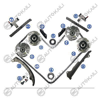 کیت زنجیر تایم برای موتورهای V6 SOHC مدل 2GR-FE/2GR-FSE/3GR-FSE/4HR-FSE 06-12