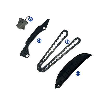 کیت زنجیر تایم پلاستیکی PA66 / PA46 برای FLEX 12V L3 بنزینی B4D 1.0L 16-19