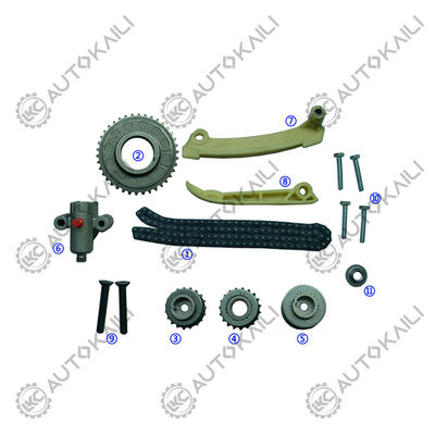 کیت زنجیره زمان بندی پلاستیکی PA66 / PA46 برای 900ii بنزین B204i 2.0L 93-98