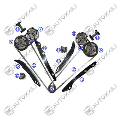 کیت زنجیر تایم برای FORD 302CU. در V8 GAS DOHC Petrol Coyote 5.0L 11-13