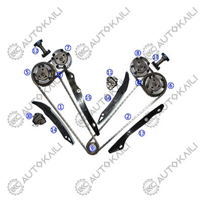 کیت زنجیره تایمینگ برای فورد 302CU. IN. V8 GAS DOHC بنزین کویوت 5.0L 13-15