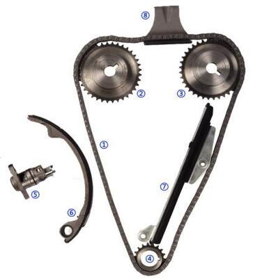 کتی از پلاستیک PA66 / PA46 برای INFINITI SR20DE/T SR20DT