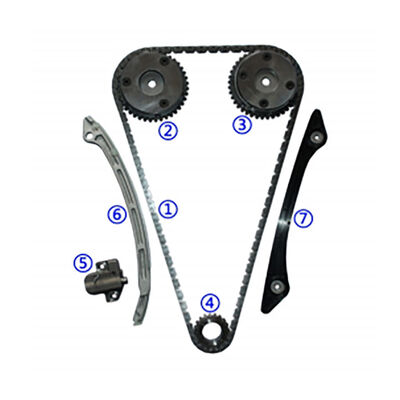 کیت زنجیر تایم پلاستیکی PA66 / PA46 برای مزدا 2.0L IVCT توربو 2012-2015