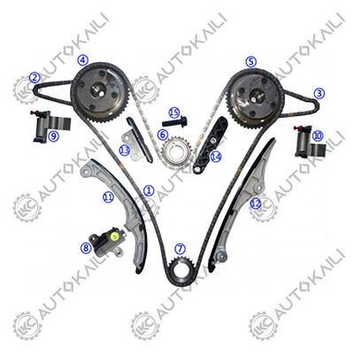 کیت زنجیر تایم برای مزدا 3.7-A,B,V DOHC V6 2007-2011