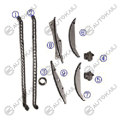 کیت زنجیره تایمینگ برای مازدا اسکیپ موتور BA بنزین Duratec 3.0L 01-03