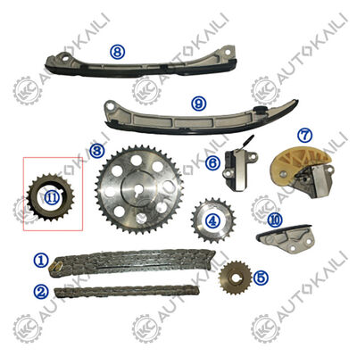 کیت تسمه تایم پلاستیکی PA66 / PA46 برای مزدا CX-5 KE دیزل SHY4/SHY6 2.2L 12-18