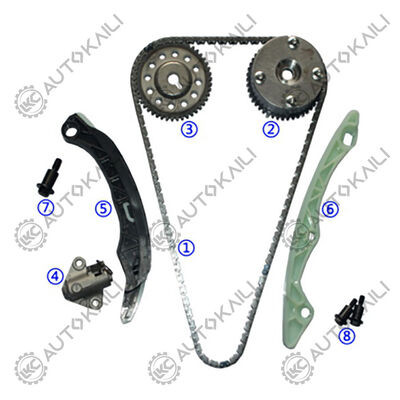کیت زنجیره تایمینگ برای میراج / اسپیس استار هاتچبک ((A0_A A05A LA) (A05A) 71HP بنزین 1.0L 12-