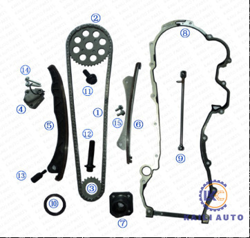 کیت زنجیر تایم FIAT IDEA LINEA 46804589 120L 55197785
