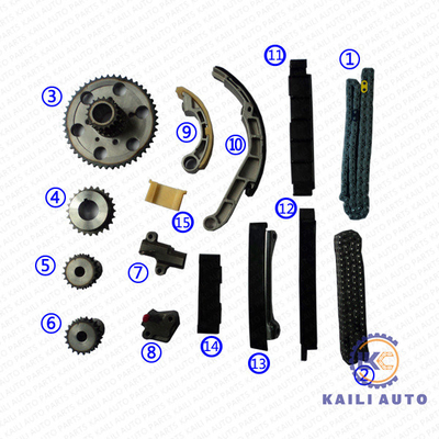 کیت زنجیر تایم برای NISSAN NP300 NAVARA (D40) PATHFINDER III (R51) 13028-EB70A 94L 13070-EB70B