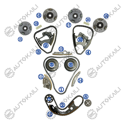 کیت زنجیره تایمینگ برای AUDI A7 4GA CNYA 150KW 2.8L 10-14 A6L 4X8/C7 CNYB 162KW 2.8L 12-16 06E109465BC 108L