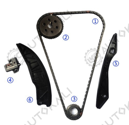 کیت زنجیره تایمینگ برای G4FA 1.4L؛ G4FC/G4FG 1.6L i20 1.4L 09-12 i30 1.4L/1.6L 09-13 IX20 1.4L 10-15 KIA Carens 1.6L 09-13 KIA Ceed 1.4L 07-13 KIA Pro Ceed 1.4L 08-13 KIA Soul1.6L 09-12 KIA Venga
