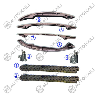 کیت زنجیره تایمینگ برای نیسان تیتان VK56DE V8 5.6L 5552cc 04-10 آرمادا VK56DE V8 5.6L 5552cc 05-10 Pathfinder VK56DE V8 5.6L 5552cc 08-10