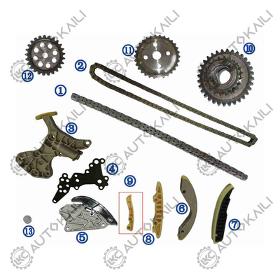 کیت زنجیره تایمینگ برای فولکس واگن خرگوش 2.5L 08-09 جتا 2.5L 08-14 سوسک 2.5L 08-14 گلف 2.5L 10-14 پاسات 2.5L 12-14 07K109158C 8*94L