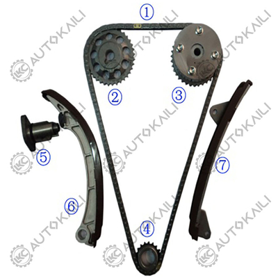کیت زنجیره زمان بندی برای COROLLA VERSO E11/E12 3ZZ-FE 1.6L 00-07