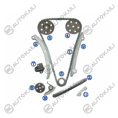 کیت زنجیره تایمینگ پلاستیکی PA66 / PA46 برای FORD FOCUS 2.0L 121CID DURATEC DOHC 16V L4 2005-2011