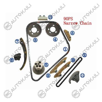 کیت زنجیره زمان بندی پلاستیکی PA66 / PA46 برای TRANSIT 2.0 TDCi