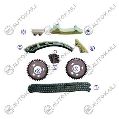 کیت زنجیره زمان بندی پلاستیکی PA66 / PA46 برای FORD TRANSIT TDCi Diesel V.184 90/75 2.0T 04-06