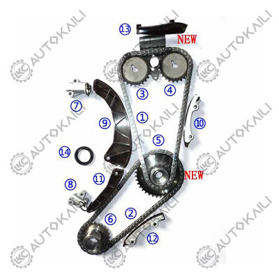 کیت زنجیر تایم برای ACC11 D4FA 1.1/1.4/1.5/1.6 CRDi