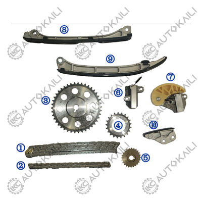 کیت تسمه تایم پلاستیکی PA66 / PA46 برای مزدا CX-5 KE دیزل SHY4/SHY6 2.2L 12-18