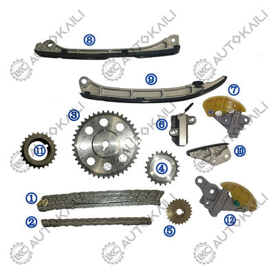 کیت زنجیره تایمینگ پلاستیکی PA66 / PA46 برای مازدا CX-5 KF دیزل SHY6 2.2L 17-18
