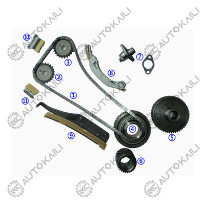 کیت زنجیره تایمینگ برای 4M41T MONTERO/PAJERO/SHOGUN/TRITON DOHC 16V 3.2L 1999-2005