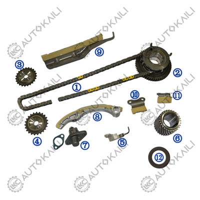 کیت زنجیر تایم برای PAJERO/SHOGUN III (V7_W V6_W) 3.2 Di-D (V68W) 00-06