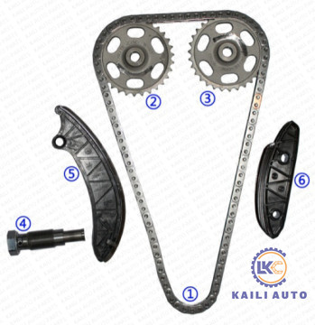 کیت زنجیر تایم مرسدس بنز کلاس B کلاس B GLA GLK SLK 1796cc OM651 Diesel A0009936276 96L
