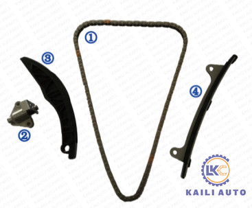 کیت زنجیر تایم موتور KIA HYUNDAI G3LA 24321-04000 122L 24410-04000