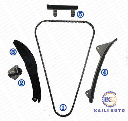 کیت زنجیر تایم موتور KIA HYUNDAI G4ND 24321-2E300 9*186 24440-2E300