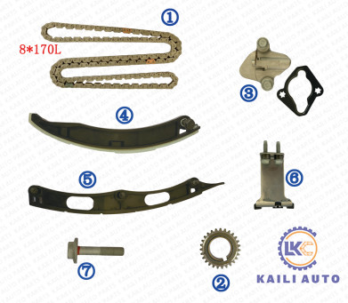 تعویض زنجیر تایم شورولت اسپارک 8*170 لیتری OPEL ASTRA KARL 12656083 12656081