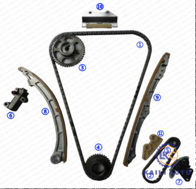 کیت زنجیر تایم برای HONDA Accord Civic CR-V Integra Steam Engine ACURA RSX K20A K20A6 K20A3 K20A1 2.0L 14401-PNA-004