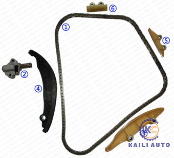 کیت زمان بندی موتور پیکاپ فورد رنجر 3.2TDCi P5AT DIESEL 6C1Q6M256BB 134L