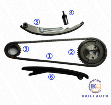 کیت زنجیر تایم FIAT PALIO SIENA IDEA STRADA 04777699AA 112L مقاوم در برابر سایش
