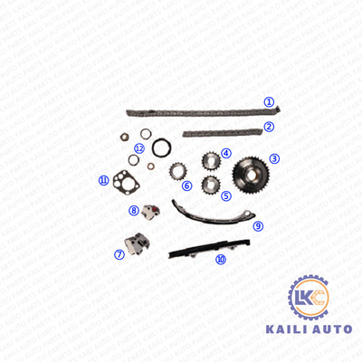 مونتاژ زنجیر تایم KA24DE 2.4L برای NISSAN Altima Frontier 13028-9E000 92L 13028-9E010 48L