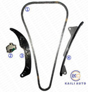 کیت زنجیر تایم 2NR 3NR تویوتا یاریس 13506-0Y010 128L 13540-47030