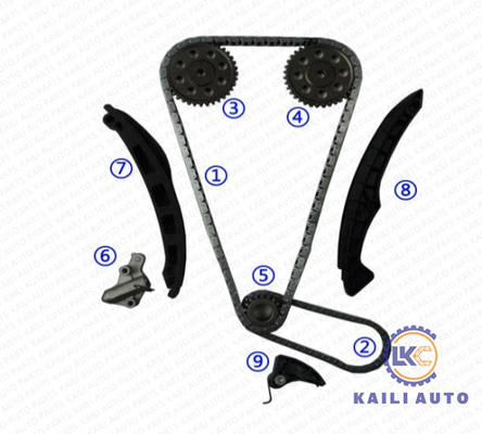 کیت زنجیر تایم موتور CAXC / CMSA / CAXA برای AUDI VW 1.4T 03C109158A 8*130L