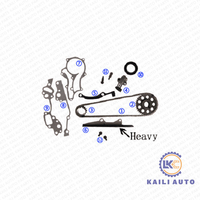 کیت زنجیر تایم برای TOYOTA HEAVY 13506-35030 96L 13540-35010